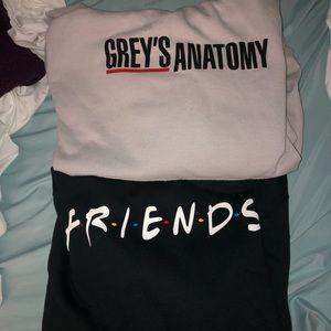 Greys Anatomy & Friends sweatshirt :)